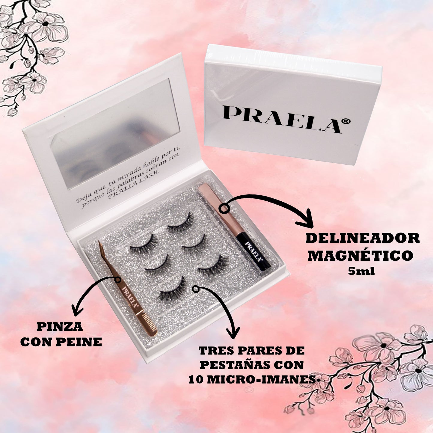 Aplicacion Pestanas Magneticas 3D Teskova - paso a paso